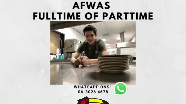 Afwas fulltime of parttime