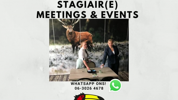 Stagiair(e) Meetings & Events